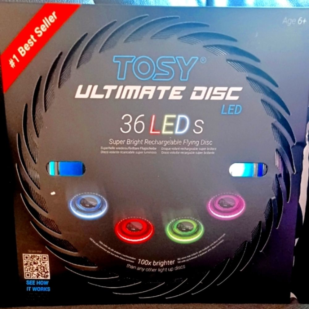 LED Frisbee Multi-Color/Function Holiday Bestseller!